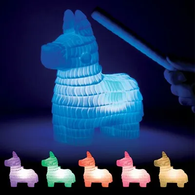 Colour Changing Pinata Donkey Mood Light Color Glow Lamp Bedroom Night Light • £9.95