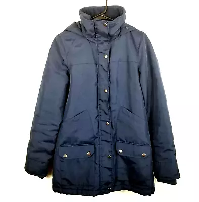 Vero Moda Lottery Jacket Women Parka Hooded Navy S • $19.54