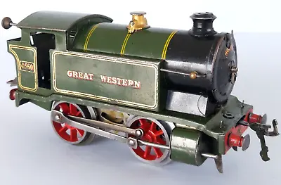 O Gauge HORNBY SERIES  No. 1  Clockwork Tank Locomotive / Great Western - C1931 • £54.95