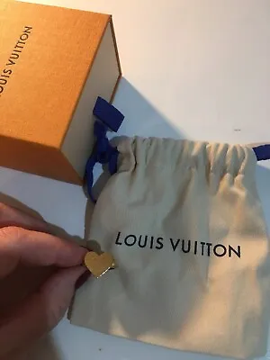 Louis Vuitton Gold Heart Ring LE0173 Date Code M67106 SZ M • £175