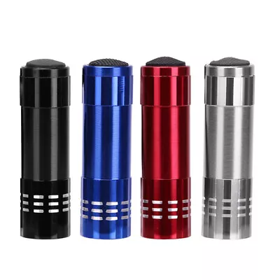 Super Bright Mini Torch 9 LED Aluminium Cased Mini Flashlight • $2.99