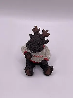 Small Canada Moose Figurine Trinket Souvenir Decor *** • $12