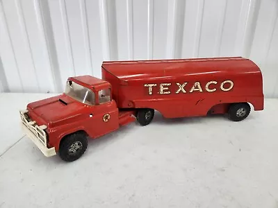 Vintage Original Buddy L Texaco Tanker Truck Semi Trailer Tractor Tonka Structo  • $36