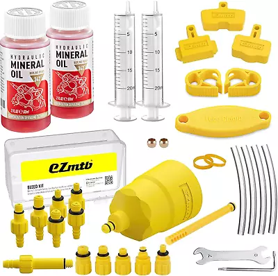 Bike Brake Bleed Kit For Shimano TEKTRO Hydraulic Disc Brakes Includes High NEW  • $23.82