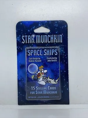 STAR MUNCHKIN - SPACE SHIPS - Steve Jackson Games - Booster Set • $11.99