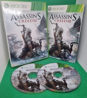 Assassin's Creed III 3 - Microsoft Xbox 360 - Complete W Manual - NTSC J • $9.02