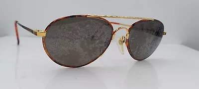 Vintage Serengeti DR5457 Tortoise Gold Pilot Metal Sunglasses Japan FRAMES ONLY • $18