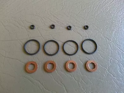 Vw Audi Tdi Four Cylinder Common Rail Diesel Injector Seal Kit Golf Jetta Passat • $36