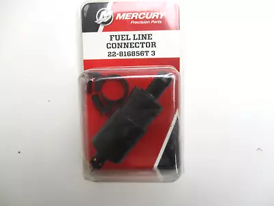 22-816856T3 Fuel Line Connector 5/16 For 75-115 HP V-6 Mercury Mariner Outboards • $27.99