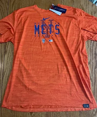 NIKE NEW YORK METS MLB MEN'S AUTHENTIC COLLECTION VELOCITY DRI-FIT Size XL • $24.96