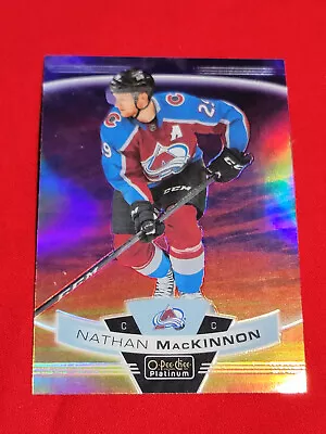 2019-20 O-Pee-Chee Platinum Nathan MacKinnon Sunset Parallel #75 • $4