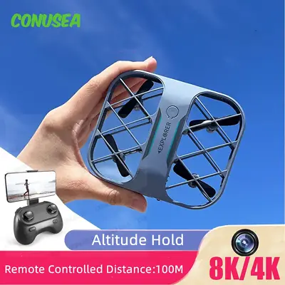 Mini Drone 8K Camera - Pocket UFO Quadcopter For Real-Time Fun! • £29.99