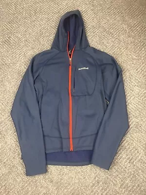 Mont Bell ClimaPlus Jacket Adult Size XL Blue Full Zip Outdoor Mens • $99