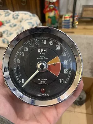 MGB SMITHS Tachometer Rvi 12401/008 4 Cyl Positive Earth • $450