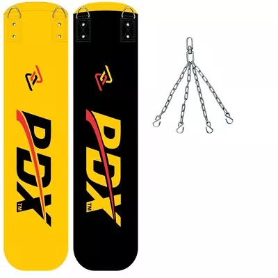 PDX 4Feet UNFILLED Punching Bag Set Heavy Duty MMA With Chain And Bag • $44.99