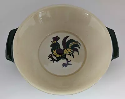 Metlox Poppytrail California Provincial Rooster Handled Vegetable Bowl • $18