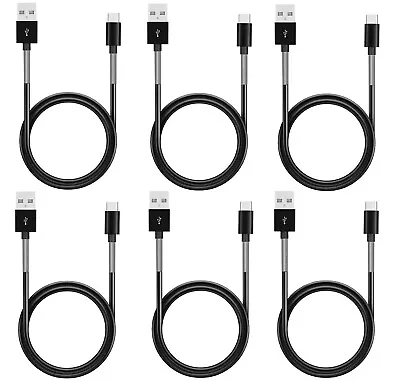 6Pc 1M Usb Data Charge Cable Micro Usb Connector For Samsung Htc Metal Protec... • $17.05