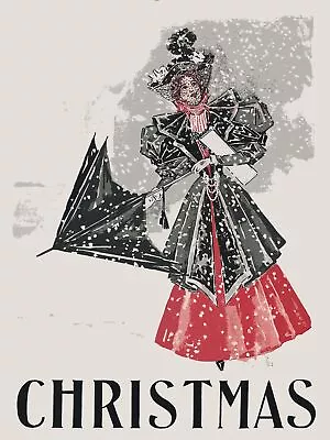 Decoration Poster.Home Room Interior.Wall Room Decor.Victorian Christmas.11181 • $57