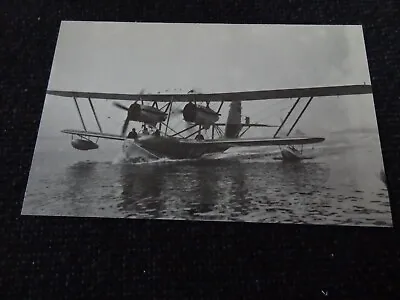 Sir Alan Cobham Seaplane Short Singapore Postcard REPRO - 64023 • £1.50