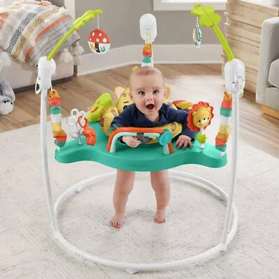 Fisher Price Jumperoo Leaping Leopard Bouncer Baby Toy Activity Jumping Musical  • £60