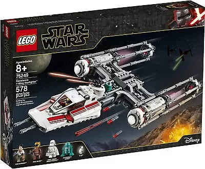 Lego Star Clone Wars 75249 RESISTANCE Y-WING STARFIGHTER Zorii Bliss Poe New • $237.49