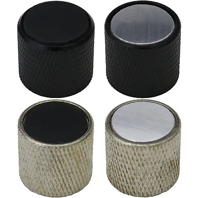 18mm Solid Metal Guitar Control Knobs Electric/Bass Volume/Tone - 6mm Round Hole • £2.59