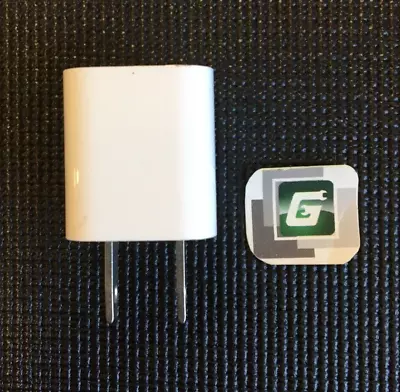 Apple 5W USB Wall Charger Cube Power Adapter IPhone White A1265 Genuine USED • $5.99