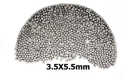 STAINLESS STEEL BALCONE TUMBLING MEDIA (SIZE 3.5MM X 5.5MM) 1 Lb • $18.95