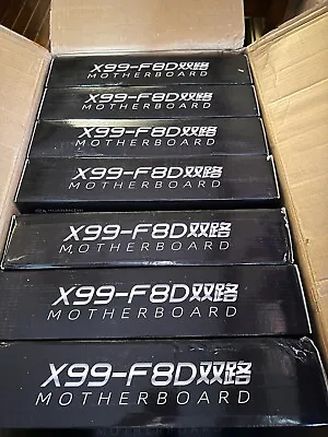 HUANANZHI X99 F8D Motherboard Intel Dual CPU LGA 2011-3 DDR4 RECC 256GB M.2 NVME • $239.99