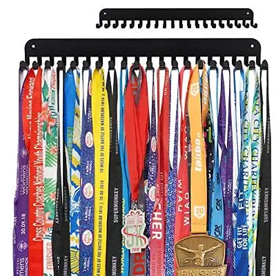 Medal Holder Display Hanger Rack Frame -Sturdy Wall Mount Medals Easy To Install • $15.94