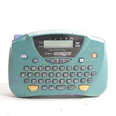 Brother Label Maker Printer Mini PT-65 Green P-Touch For Home And Hobby • $24.99