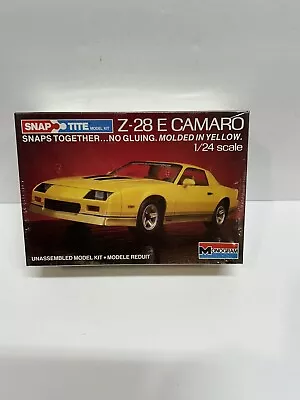 Vintage Model Car Kit Monogram Factory Sealed NOS Z-28 Camaro 80's • $9.95