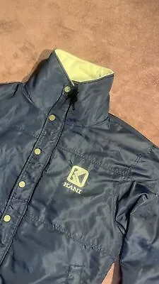 Vintage Karl Kani Puffer Jacket Mens Blue • £31.08