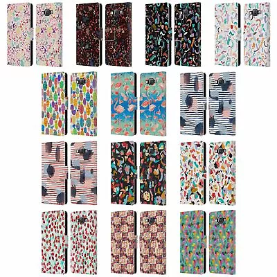 Official Ninola Patterns Leather Book Wallet Case Cover For Samsung Phones 2 • $38.45