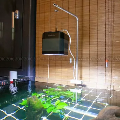 10/20W LED Fish Tank Light Aquatic Reef Water Grass Plants Clip On 20-50cm Glass • $47.74