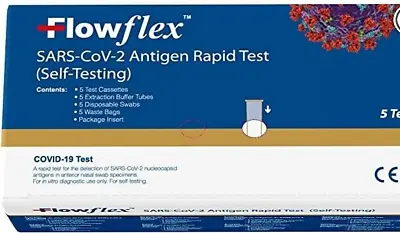 £6.99 • Buy 5x Flowflex Rapid Antigen Lateral Flow Covid Tests