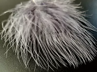 MARABOU BLOOD QUILLS - SILVER - Fly Tying Feathers - Woolly Bugger - 12 Pc. NEW • $2.99