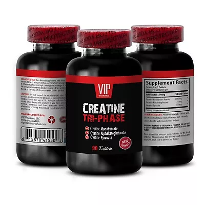 Muscle Build - CREATINE TRI-PHASE - Creatine Alphaketogl To Build Muscle 1B 90T • $26.29