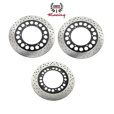 Front Rear Brake Rotors For YAMAHA V Star 1100 99-09 Vmax 1200 VMX1200 1993-2007 • $161.49