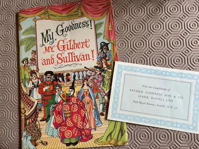 £33.95 • Buy Guinness Rare Original 1961 Gilbert & Sullivan Doctor Book & Slip -see Photos.
