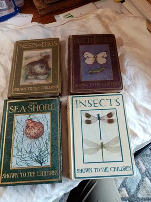 £31.50 • Buy Butterflies/nests/insects/sea-shore Shown To The Children,pub Circa 1915 Or So