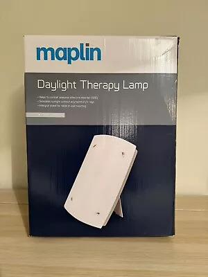 Maplin Sad Light Therapy Daylight Sunlight Box Lamp 10000 Lux • £0.99