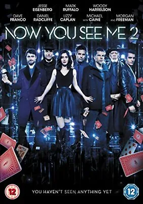 Now You See Me 2 DVD Mark Ruffalo (2016) • £2.09