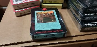 Country Collection 8-Track 1980 NOS SEALED RR3-4014 George Jones Johnny Cash • $4.99