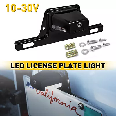 LED License Tag Light Plate Lamps Assembly For Replacement Truck Trailer RV • $12.99