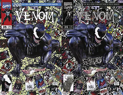 Venom 35 200 Mike Mayhew Todd Mcfarlane Spider-man 1 Platinum Variant-a & B Set • $69.99