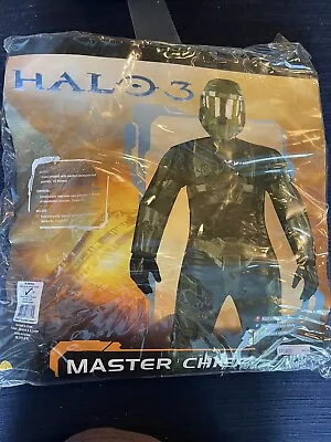 2009 Vintage Halo 3 Master Chief Muscle Costume Youth Small Padded 3D + Mask • $29.99