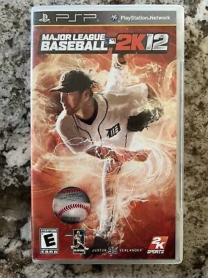 PSP Major League Baseball 2K12 - Pre-Owned Complete With Manual • $10