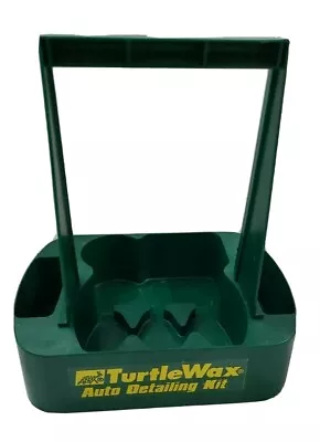 Turtle Wax Carrying Caddy Detailing Organizer Auto Detailing Kit Empty Vintage ⬇ • $33