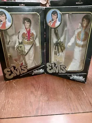 Elvis Presley Dolls Action Figures In Box. Complete. Low Price! • $59.99